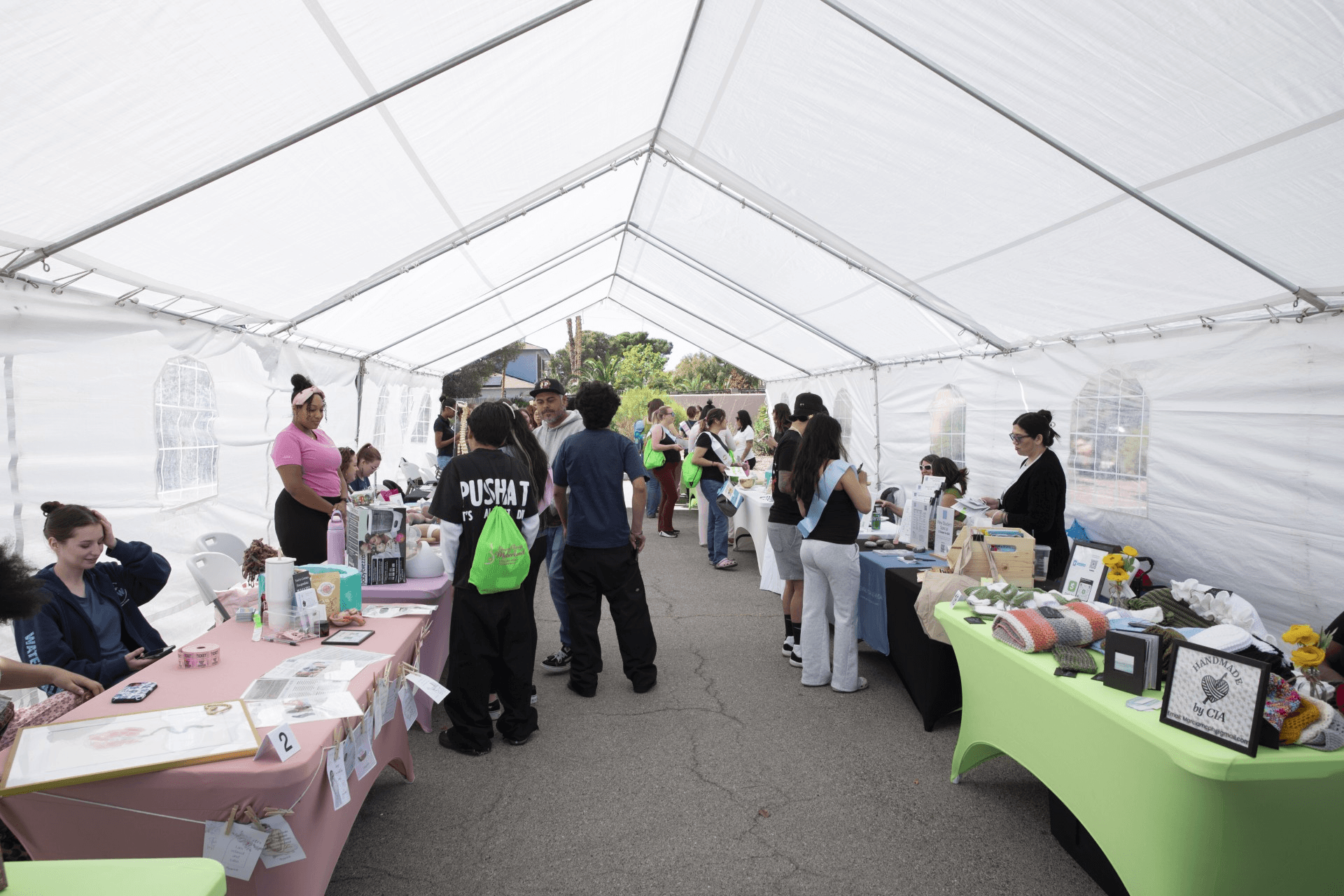 Winder Law Firm materials and gifts at the Journey Through Motherhood event